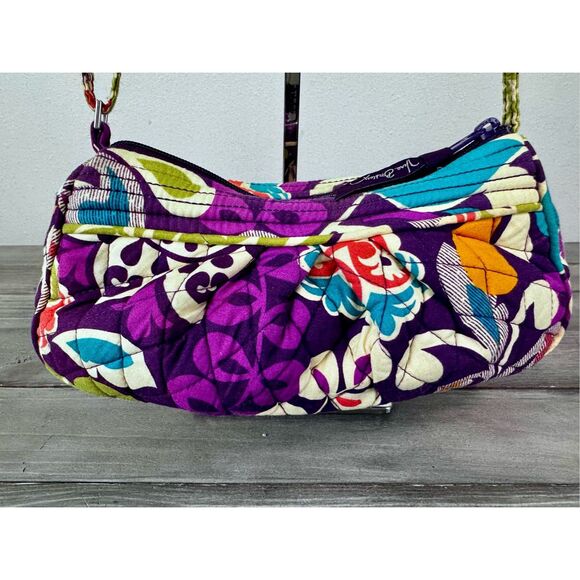 Vera Bradley Plum Print Mini Crossbody Bag - Picture 4 of 12